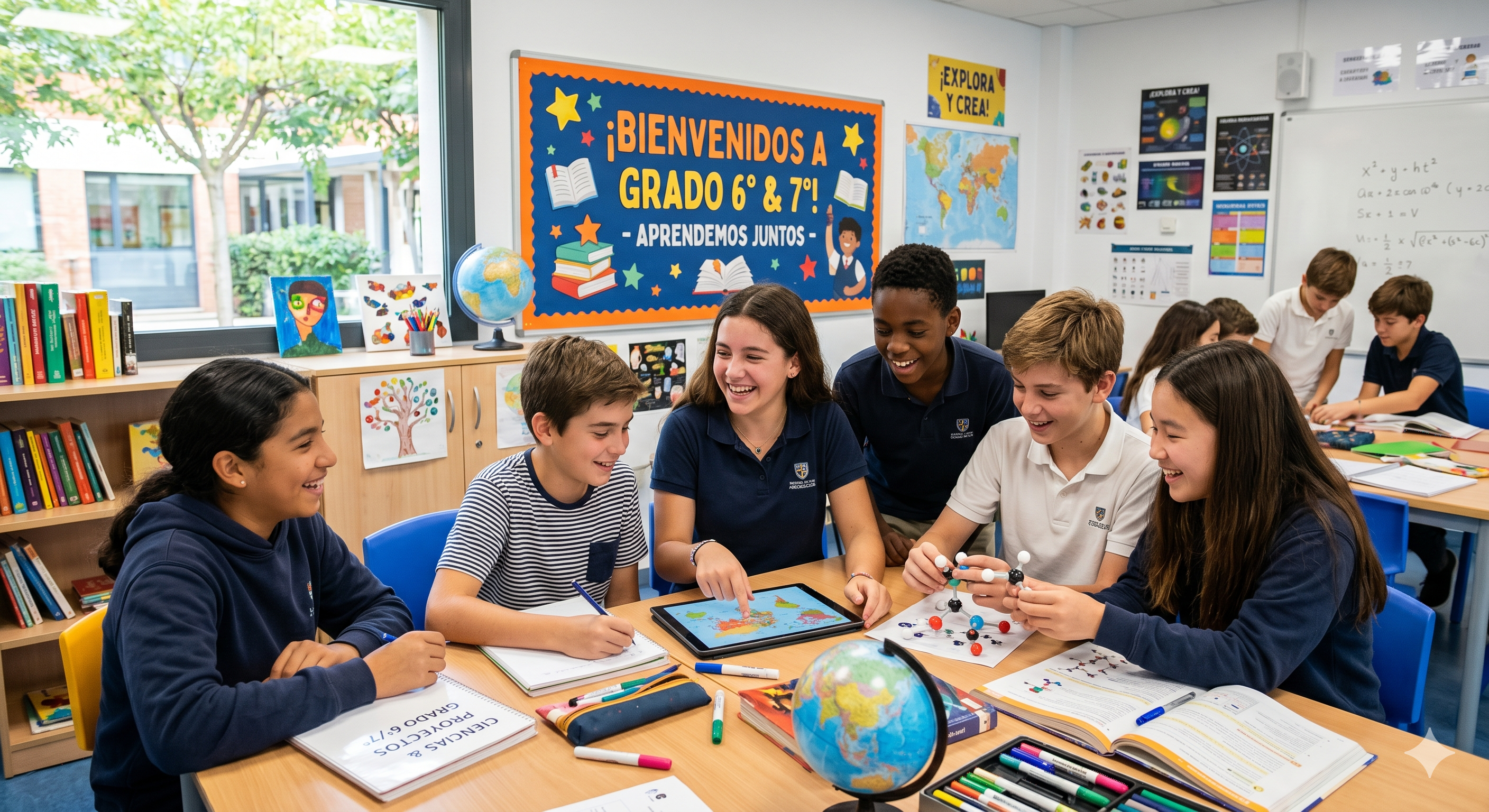 ¡Bienvenidos al Grado 6° & 7°!
Aquí inicia tu viaje para cumplir el sueño de ser bachiller. 🎓
